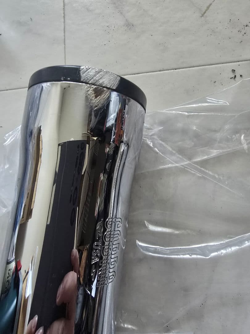 【値下】ハーレー　ファットボーイ　Cobraスリップオンマフラー
