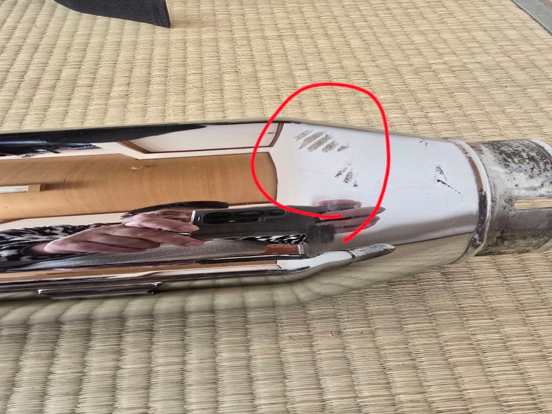 【値下】ハーレー　ファットボーイ　Cobraスリップオンマフラー