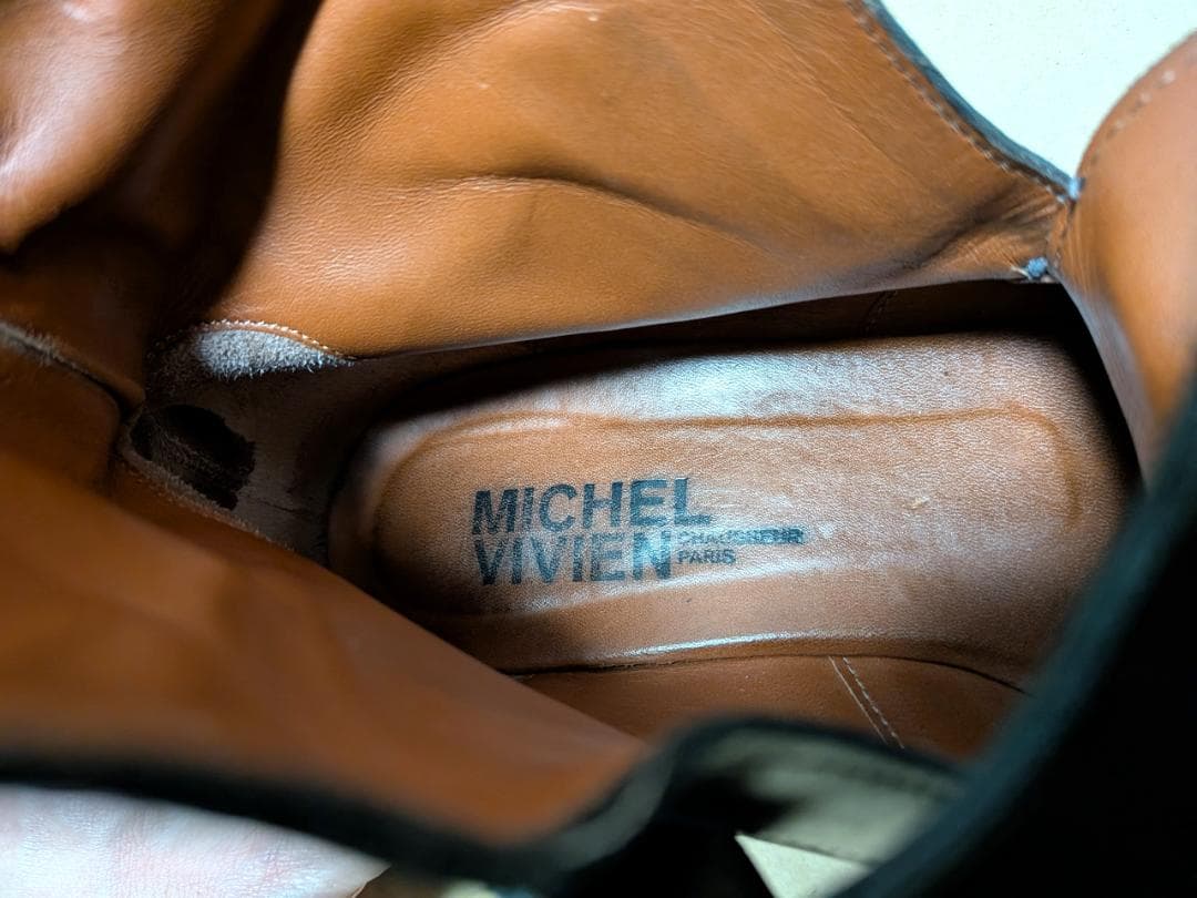MICHEL VIVIEN ミッシェルヴィヴィアン ベルテッドブーツ 革靴