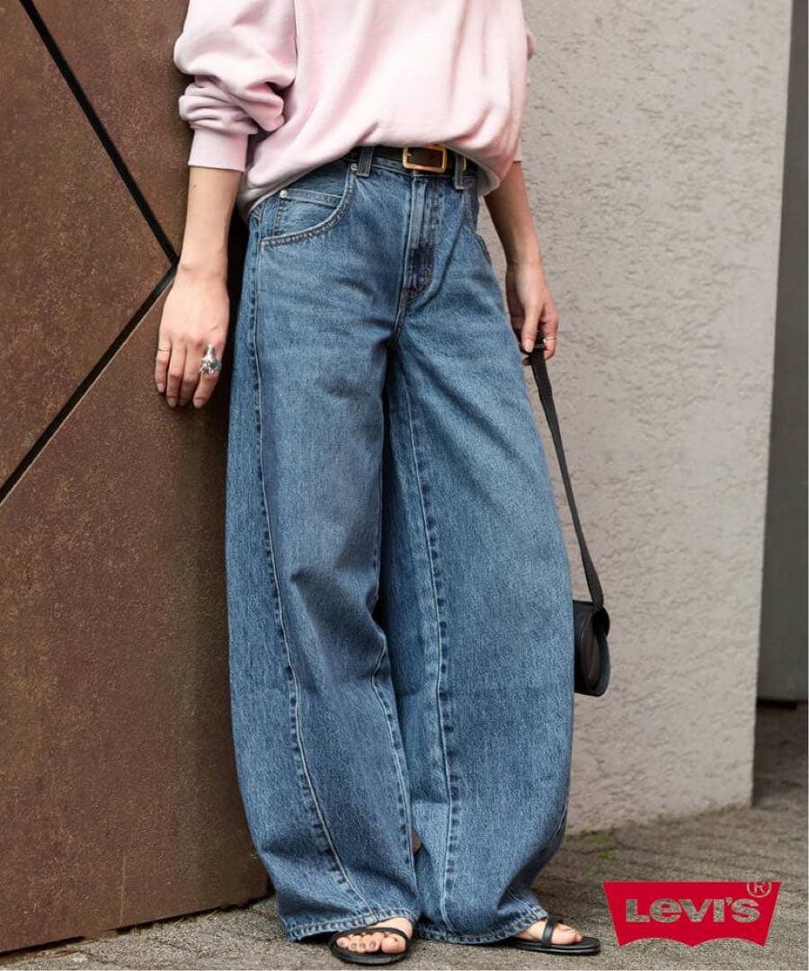 リーバイスデニム　ジャーナルスタンダード別注 バギーデニム　美品