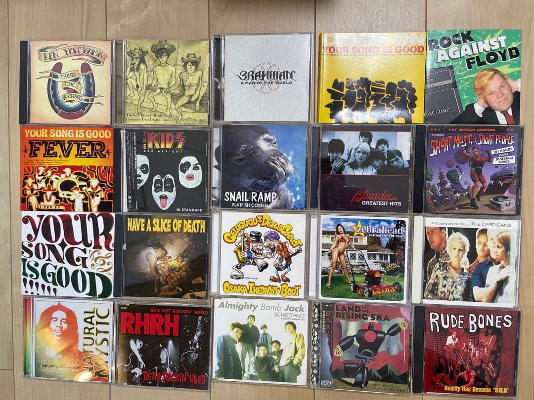 CD 100枚以上 パンク、コア、スカ、レゲエ