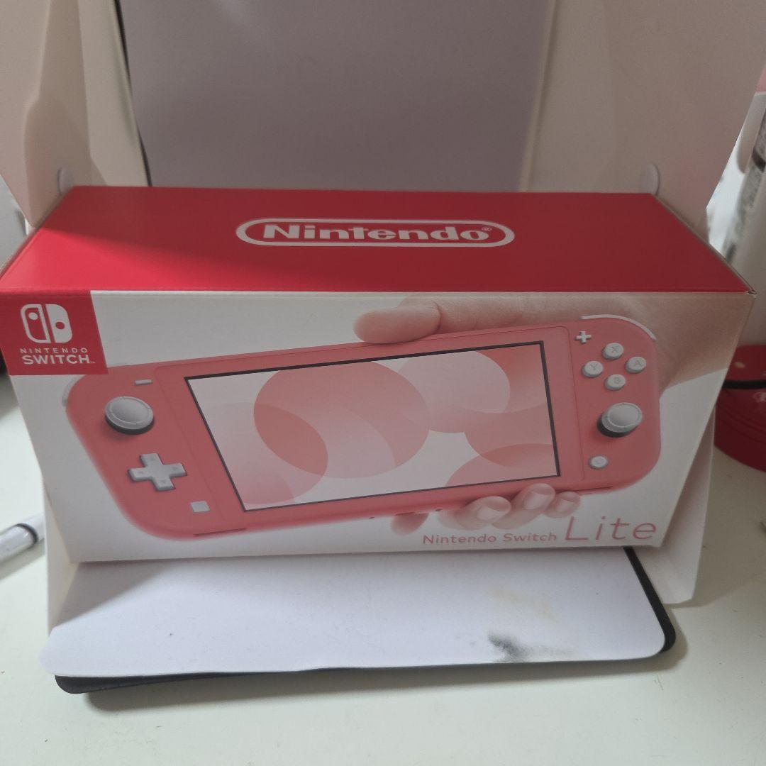 Nintendo Switch Lite ピンク 本体と充電器付き