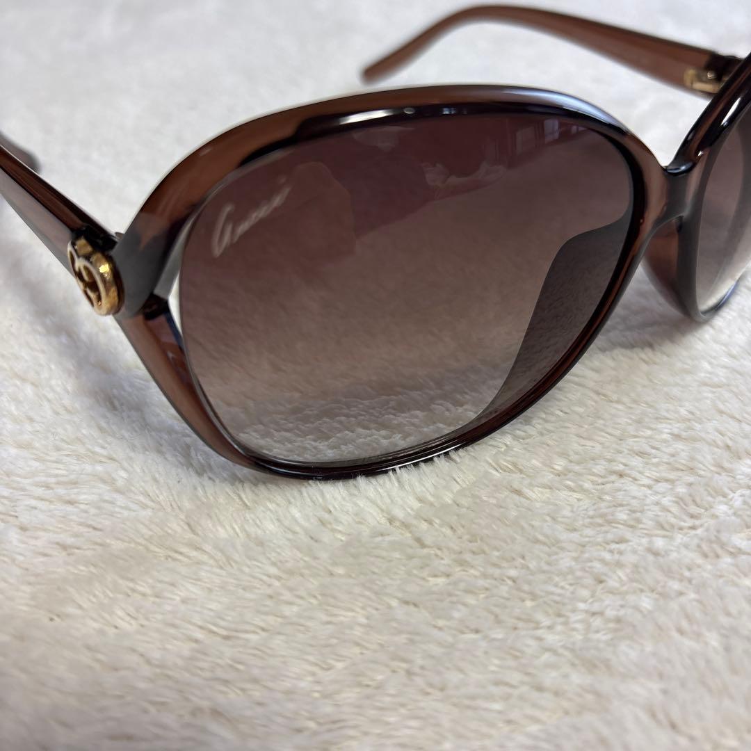 GUCCI グッチ サングラス ブラウン