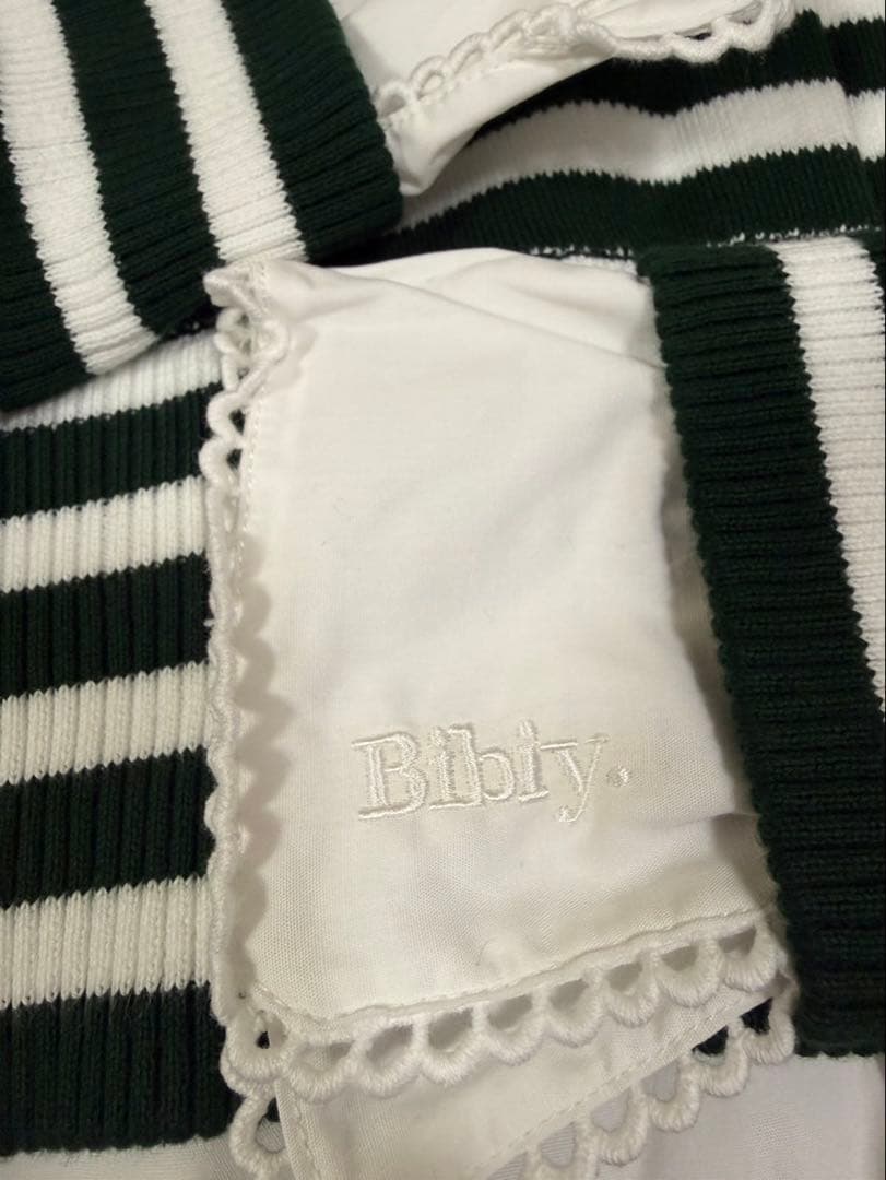 ラスト Bibiy. PATTY PILGRIM TOP ボーダー