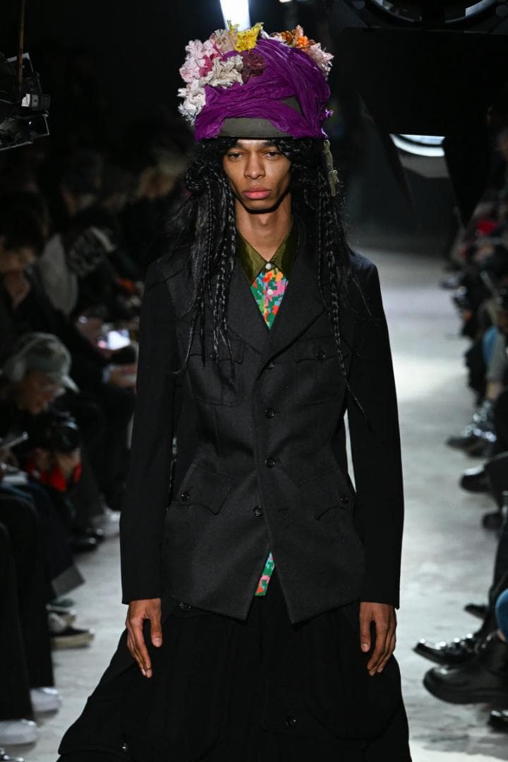 ニ*ラ様 【新品・名作】HOMME PLUS25AW ドッキング燕尾ジャケット