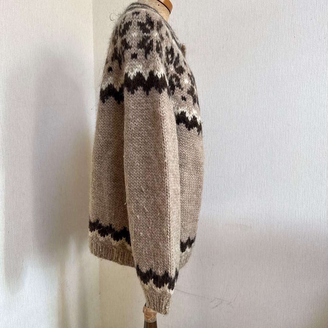 専用　アイルランド　ハンドメイド　カーディガン　ニット　カウチン