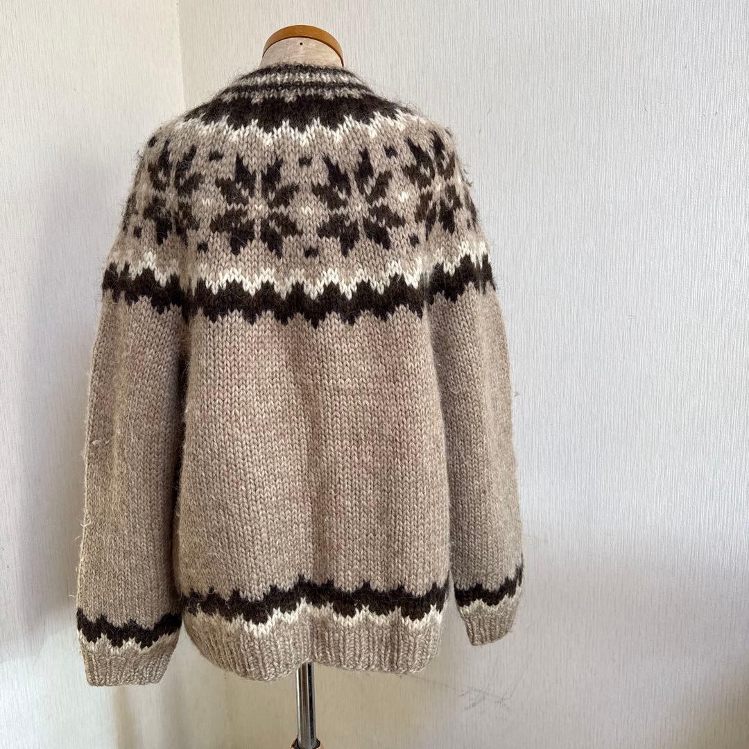 専用　アイルランド　ハンドメイド　カーディガン　ニット　カウチン