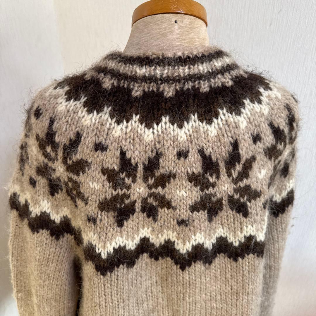 専用　アイルランド　ハンドメイド　カーディガン　ニット　カウチン