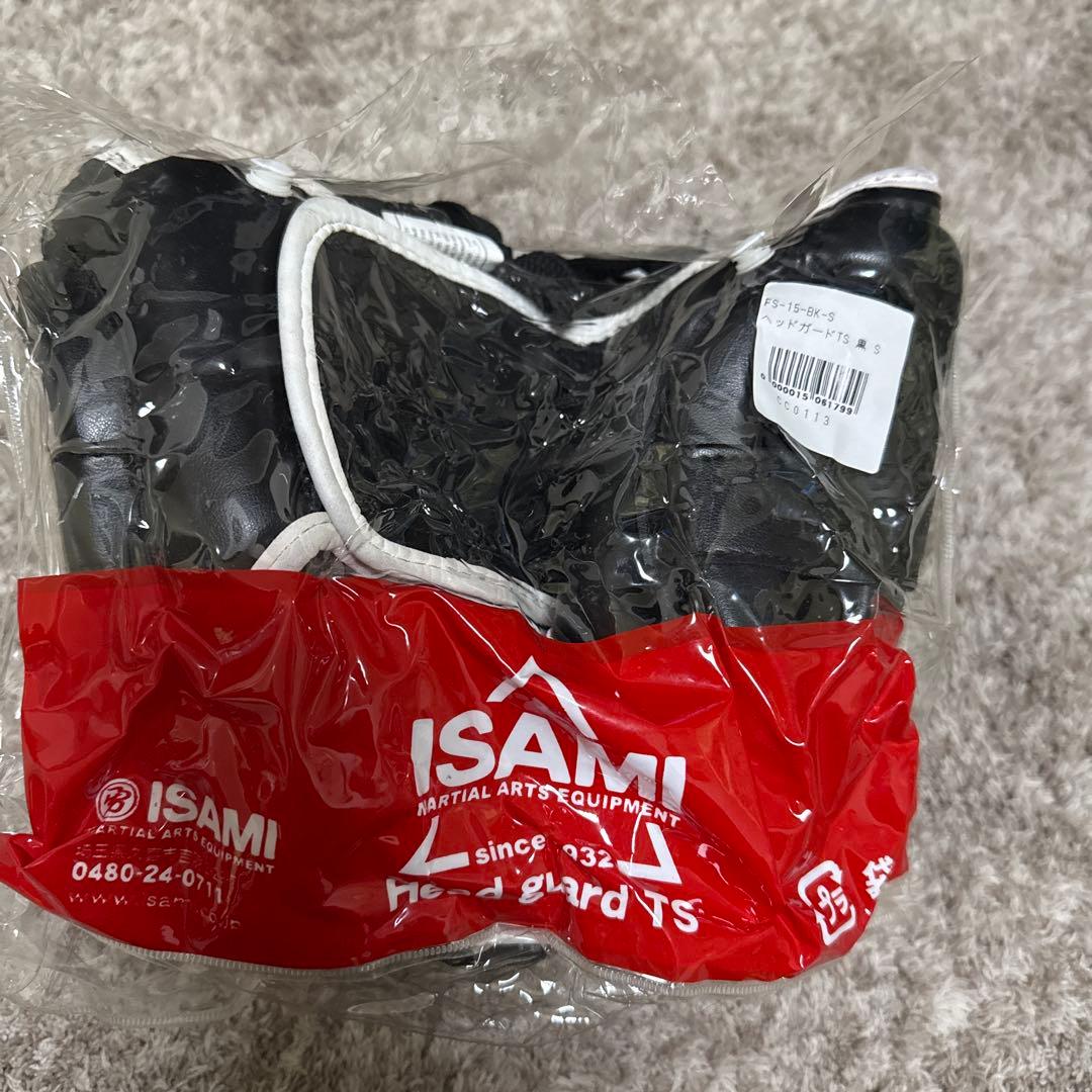 ISAMI ボクシング ヘッドギア 黒