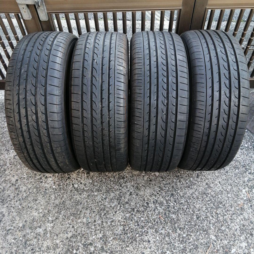 人気のヨコハマブルーアース　225/55R18 中古4本