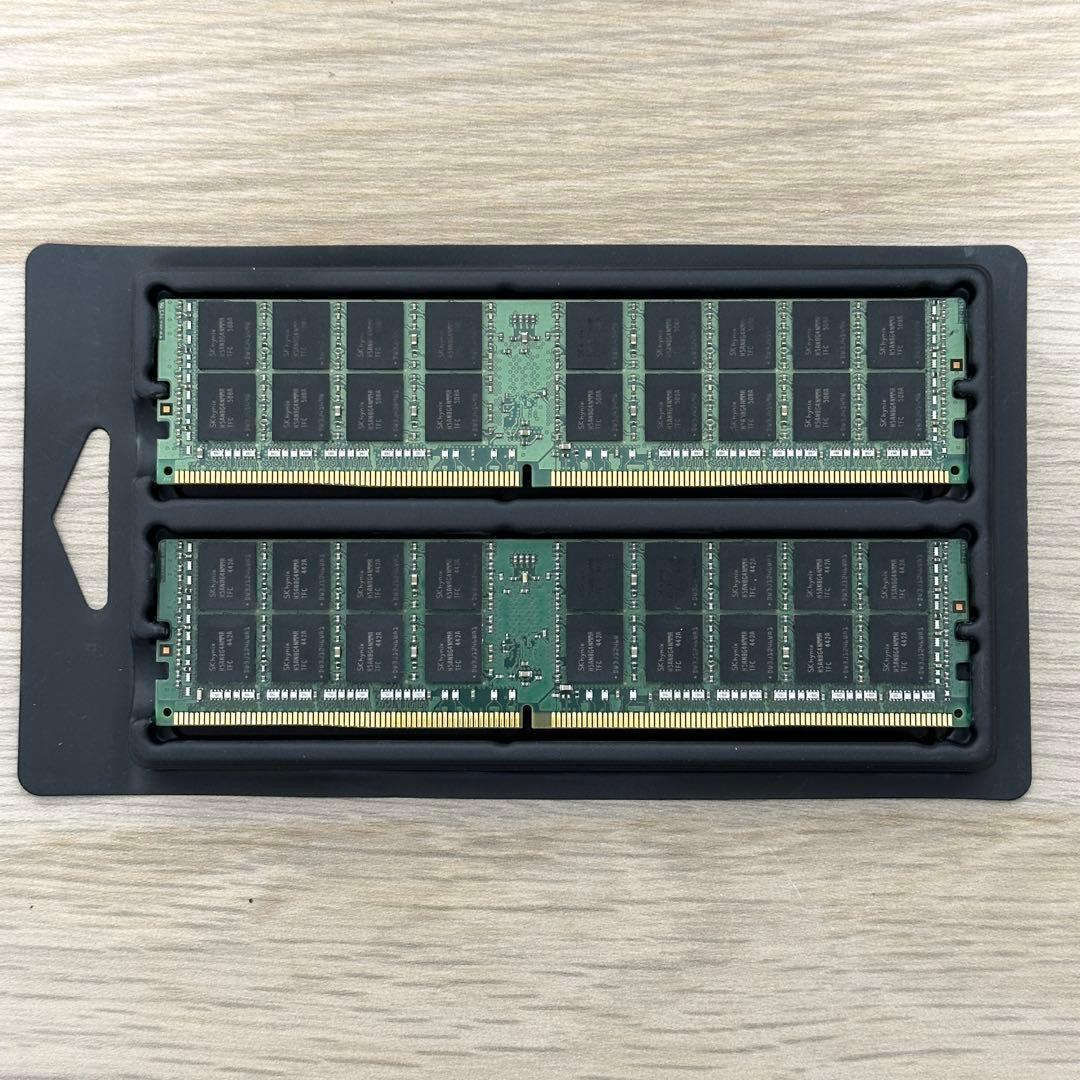 桜 64GB(32GBx2枚) SKHYNIX DDR4 メモリ