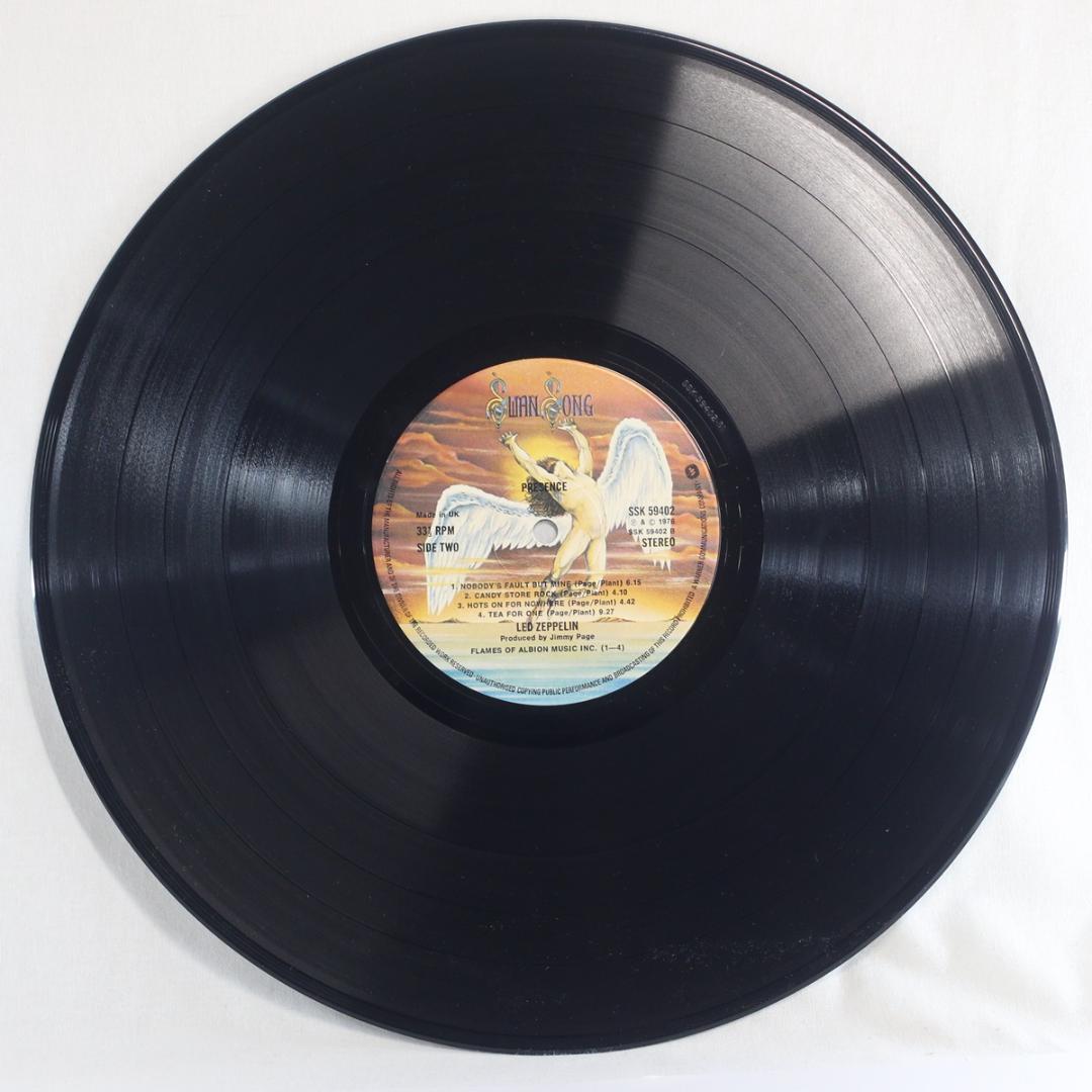 英LP Led Zeppelin Presence UKオリジナル盤Stereo