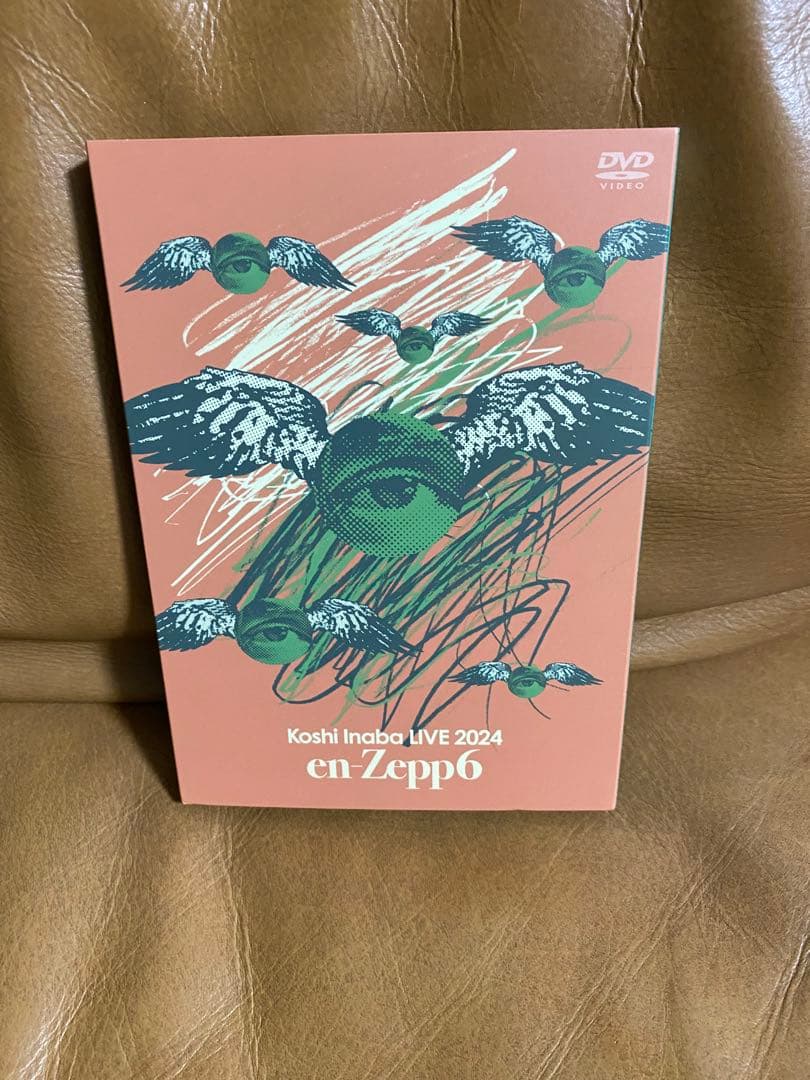 Koshi Inaba LIVE 2024 en-Zepp1-6 DVDセット