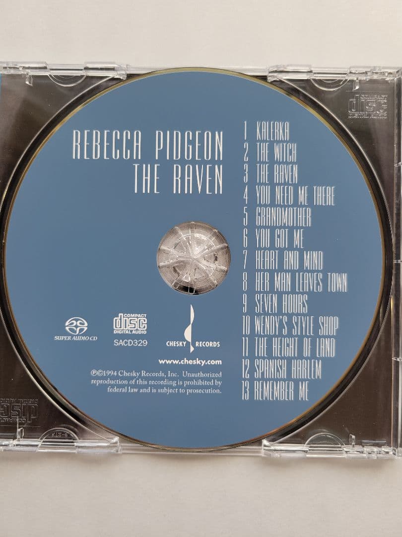 Rebecca Pidgeon/ The Raven(SACDハイブリッド盤)