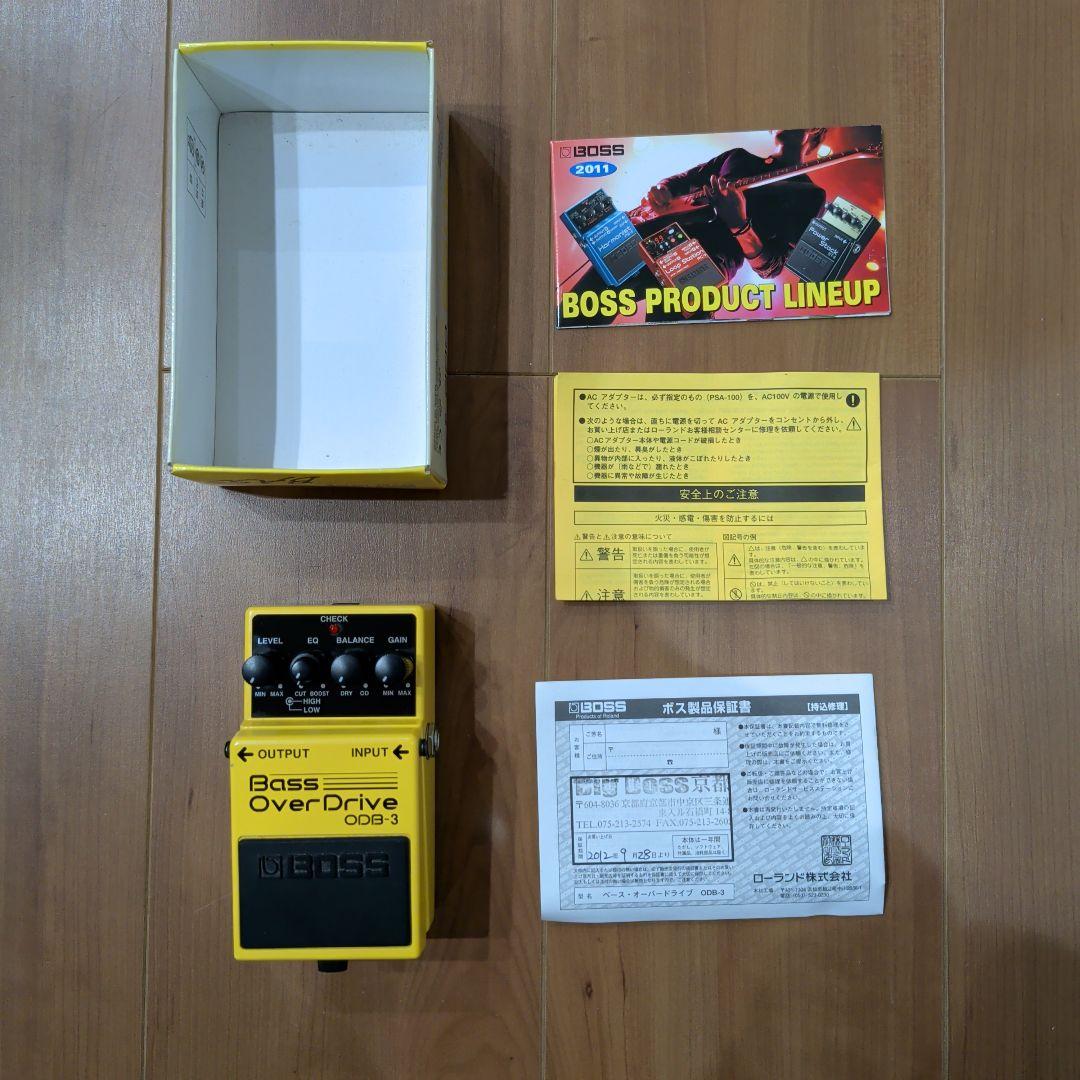 ベース BOSS Bass OverDrive ODB-3