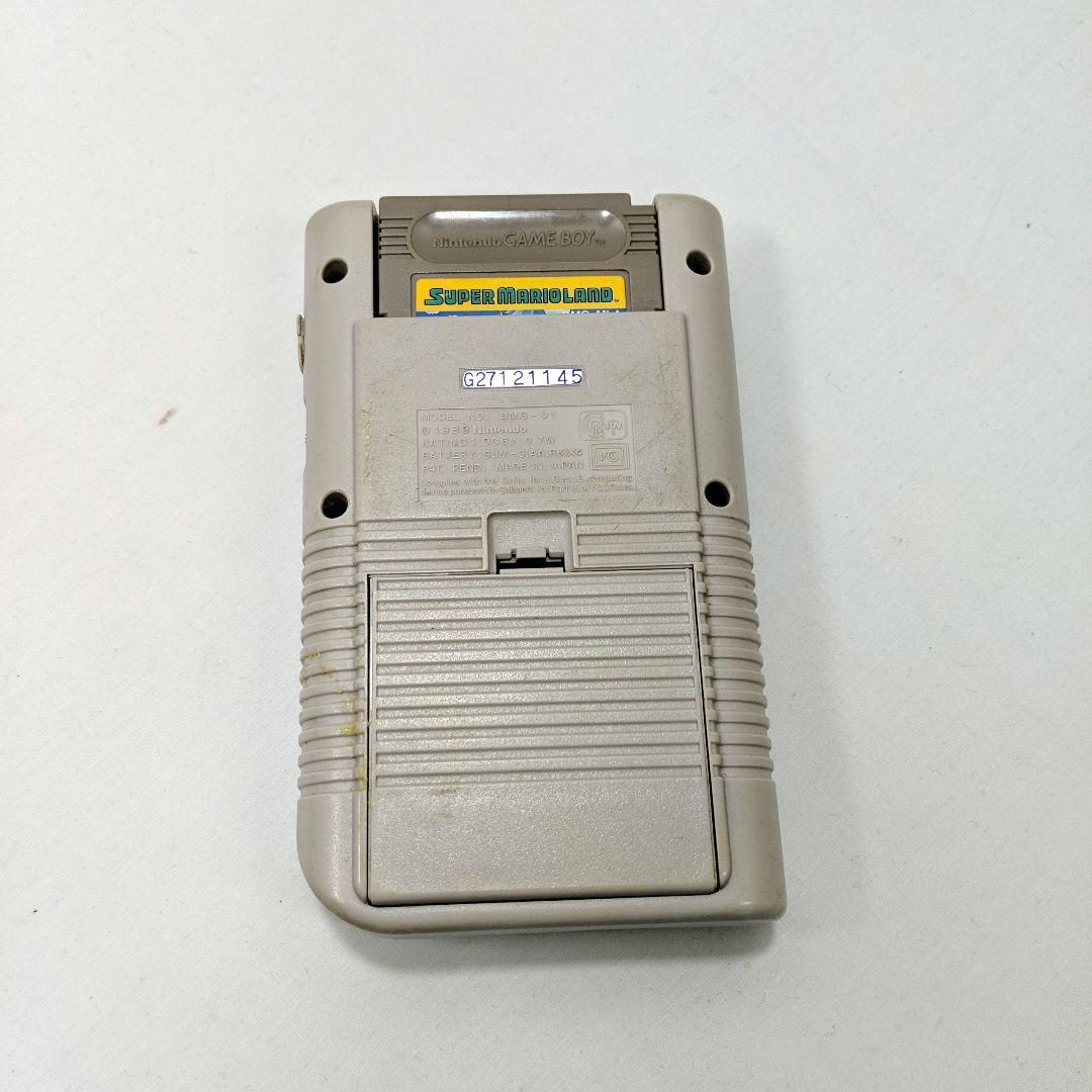 任天堂　初代ゲームボーイ本体　DMG-01　カセット付き