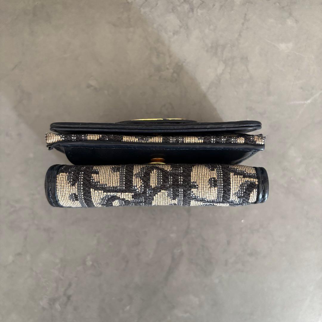 DIOR ディオール　三つ折り財布　コンパクトウォレット　ロゴ