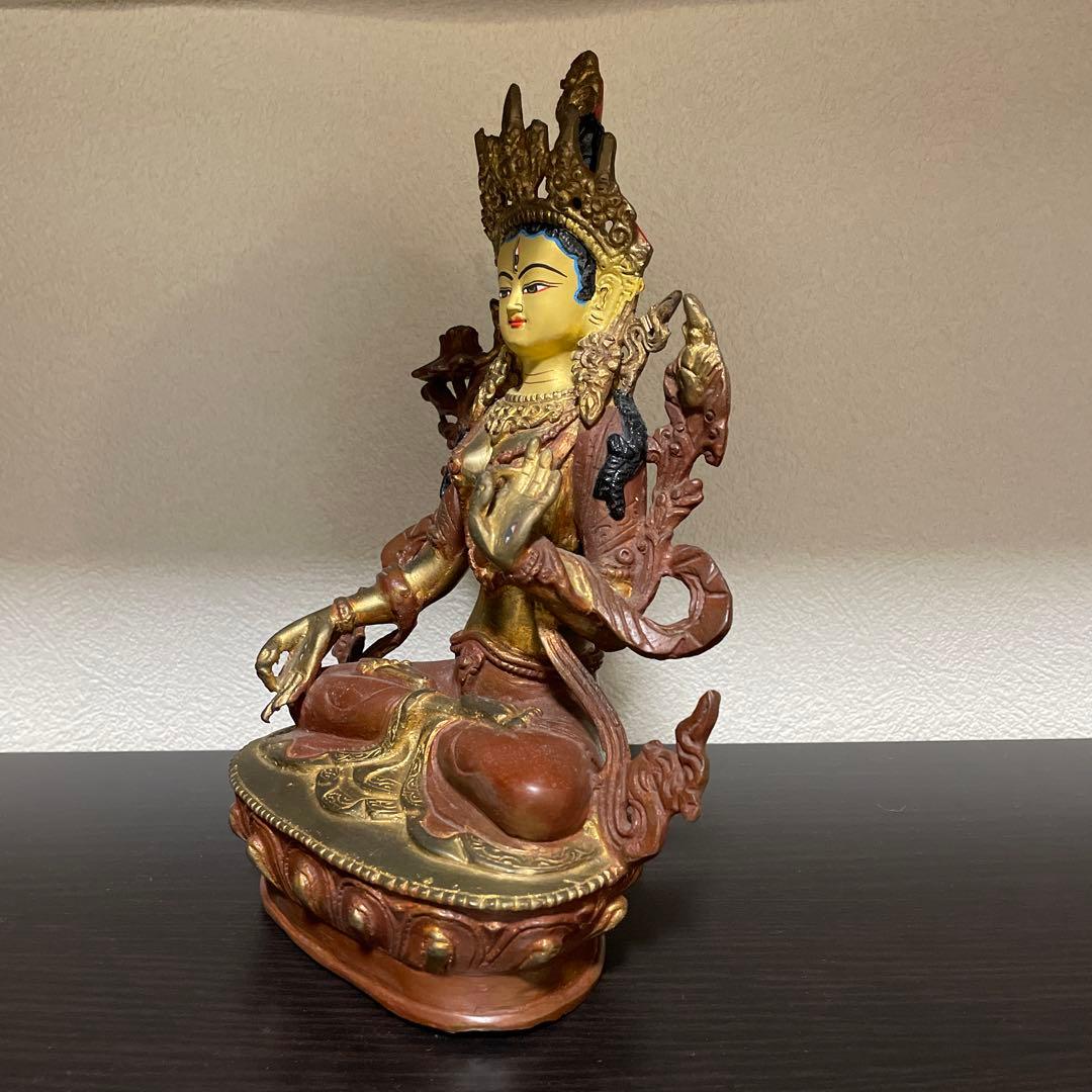tenmakannondo 仏像　骨董　金属製