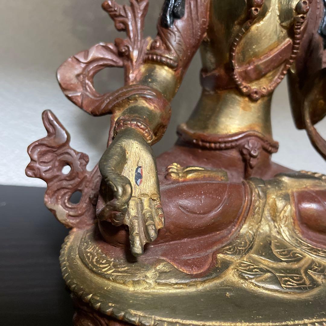tenmakannondo 仏像　骨董　金属製