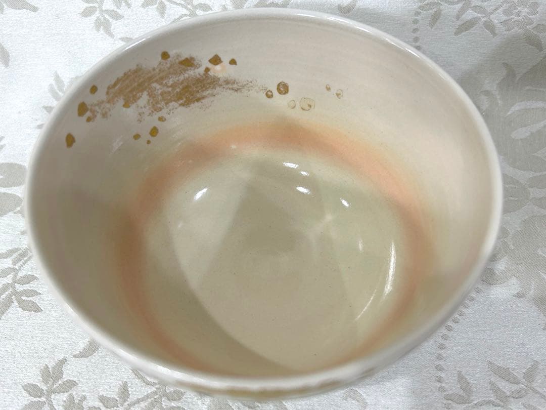 京焼　清水焼　茶碗　桜と御所車