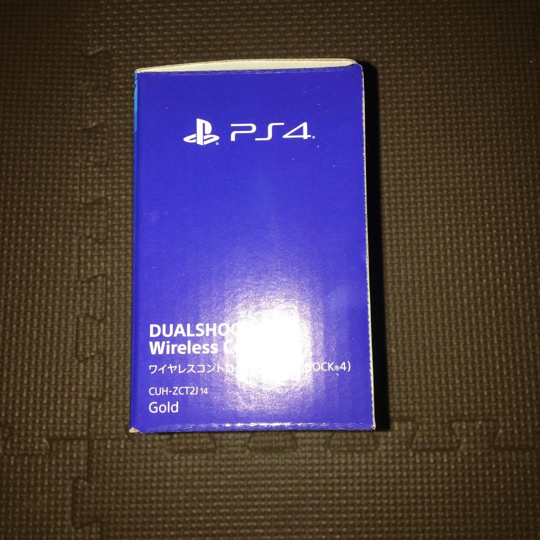 【新品】ワイヤレスコントローラー DUALSHOCK4 ゴールド