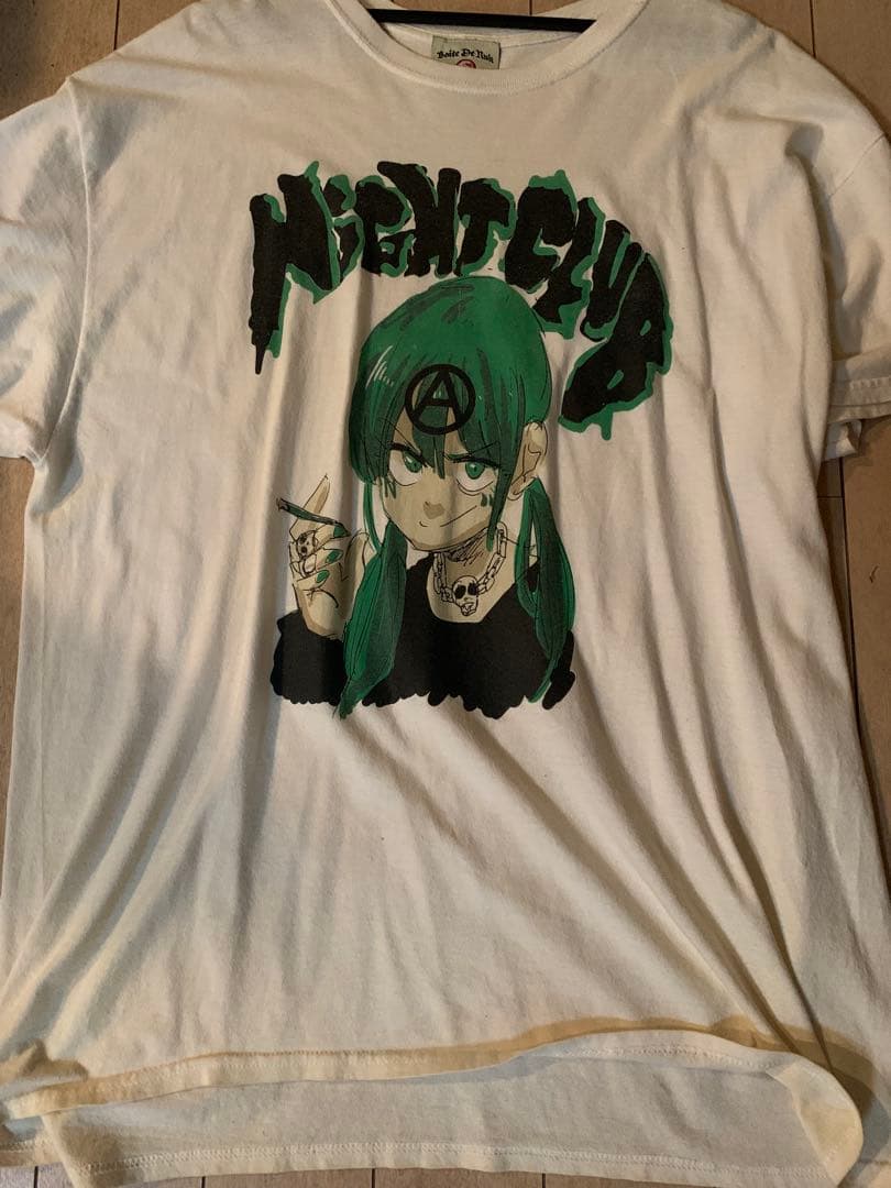 ナイトクラブ ジュンイナガワ コラボTシャツ L 白 juninagawa
