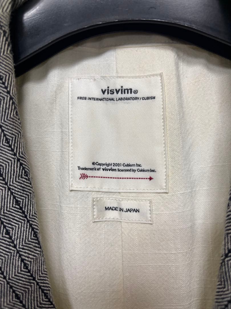visvim ストライプ ベスト　5
