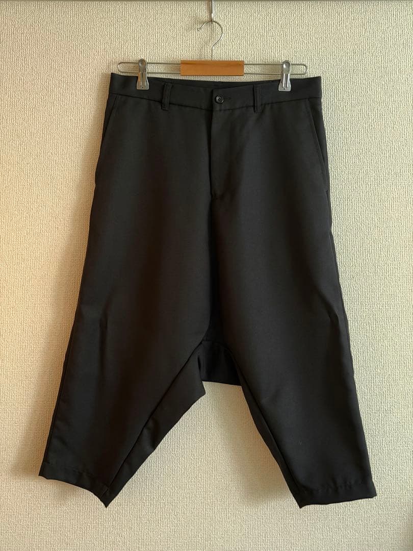 新品COMME des GARÇONS CDG サルエルパンツ 黒　Sサイズ