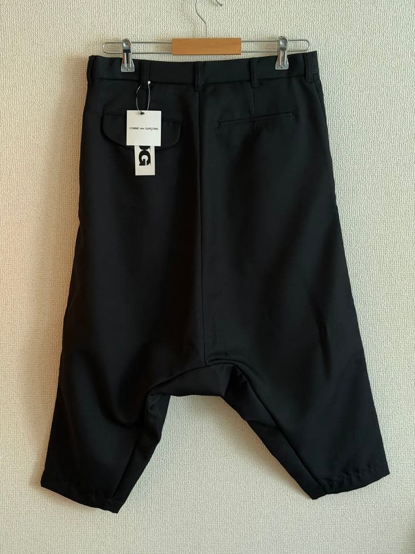 新品COMME des GARÇONS CDG サルエルパンツ 黒　Sサイズ