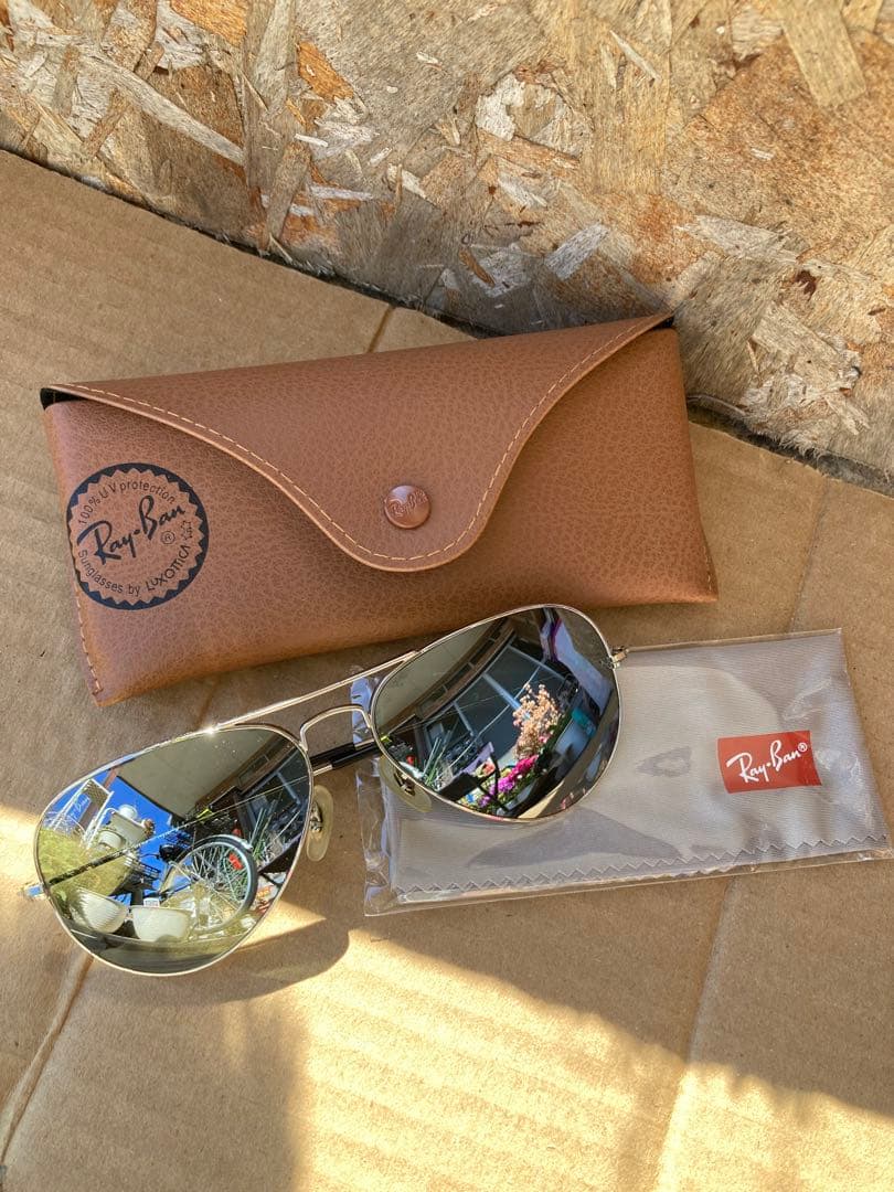 ひ*ろ様 Ray-Ban アビエイター サングラス