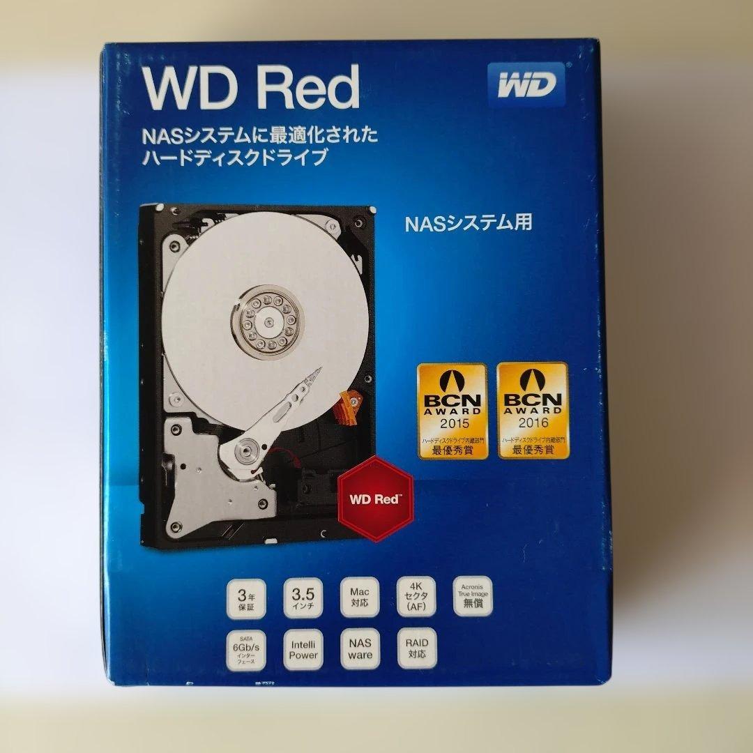 WD Red 8TB 内蔵型ハードディスクドライブ