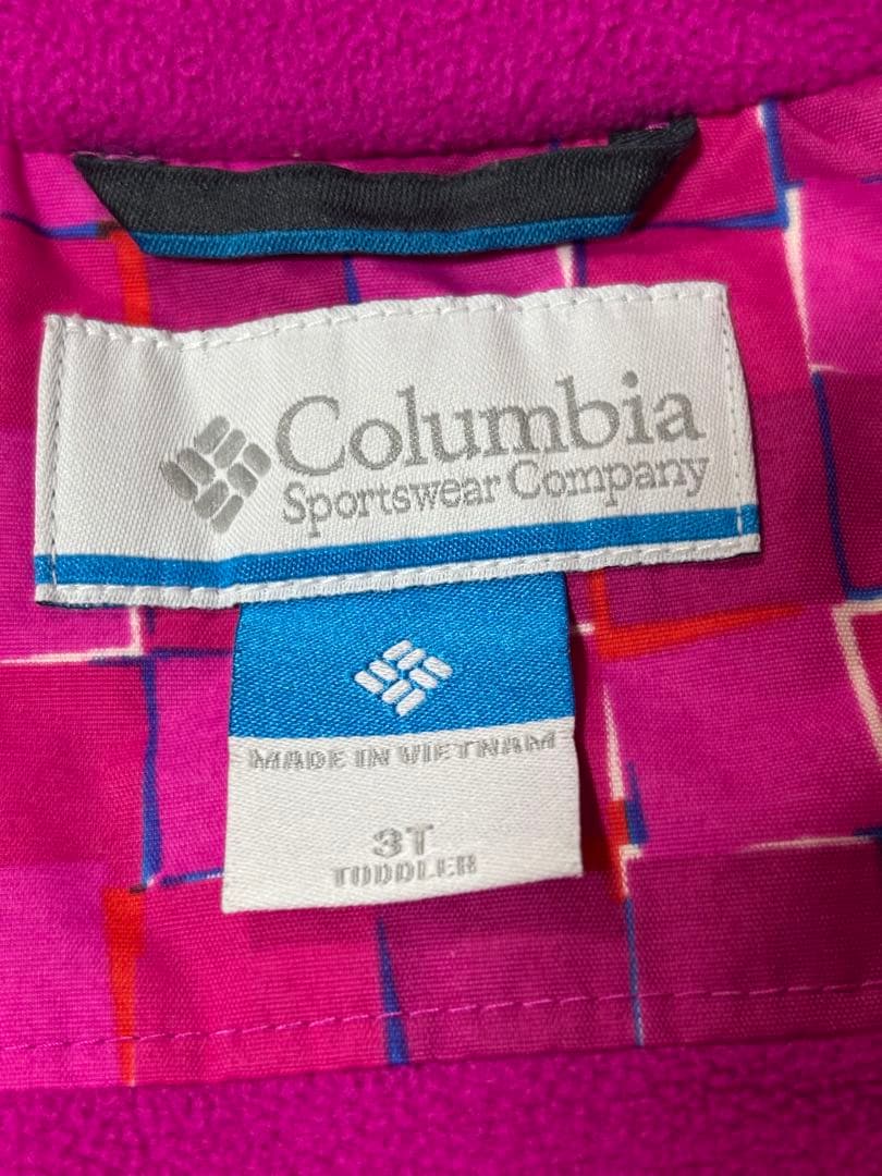 コロンビア　100 3t スキーウェア　子供　columbia キッズ　上下