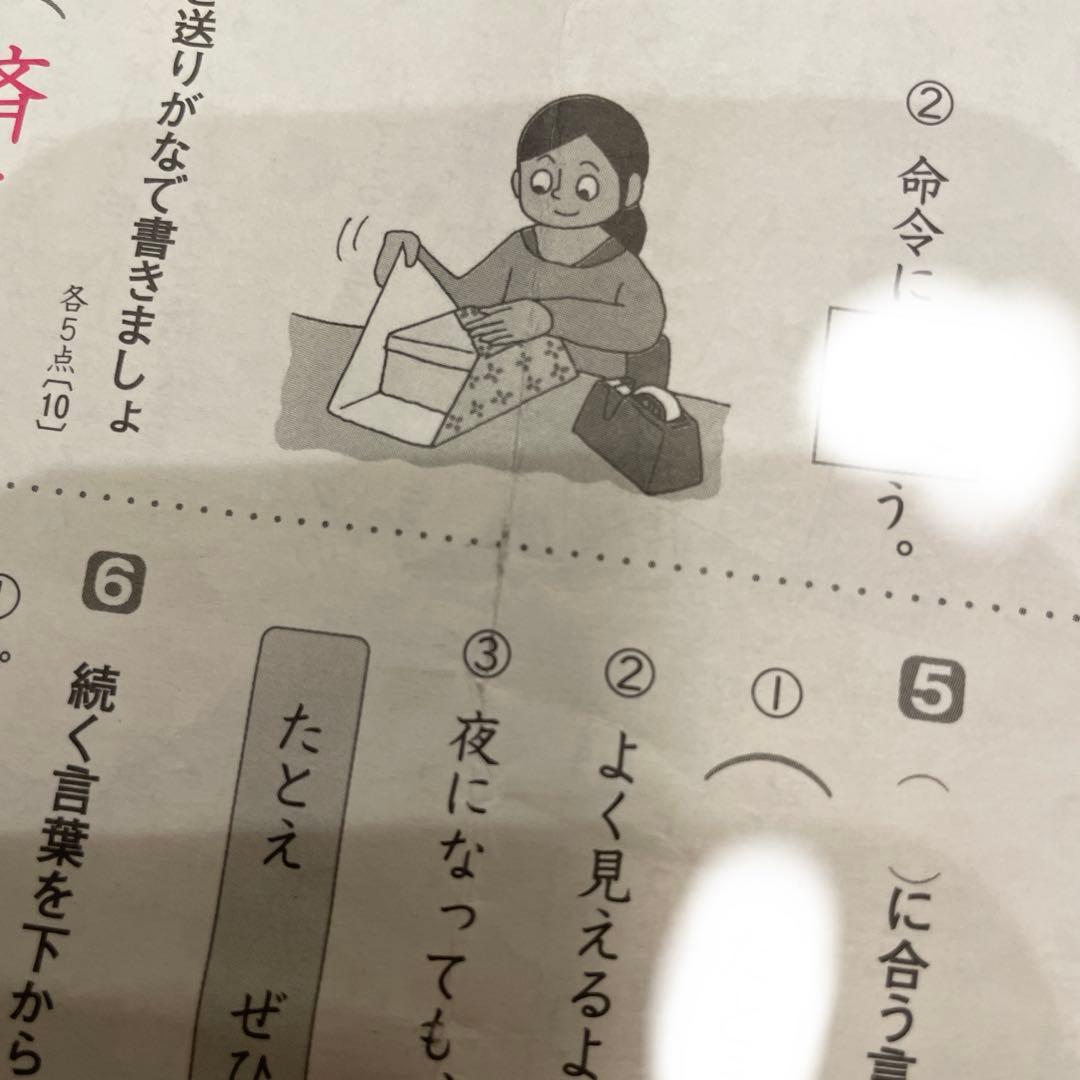‼️最新版 ‼️2025年度 小6 国語 カラーテスト解答 光文書院(17枚)