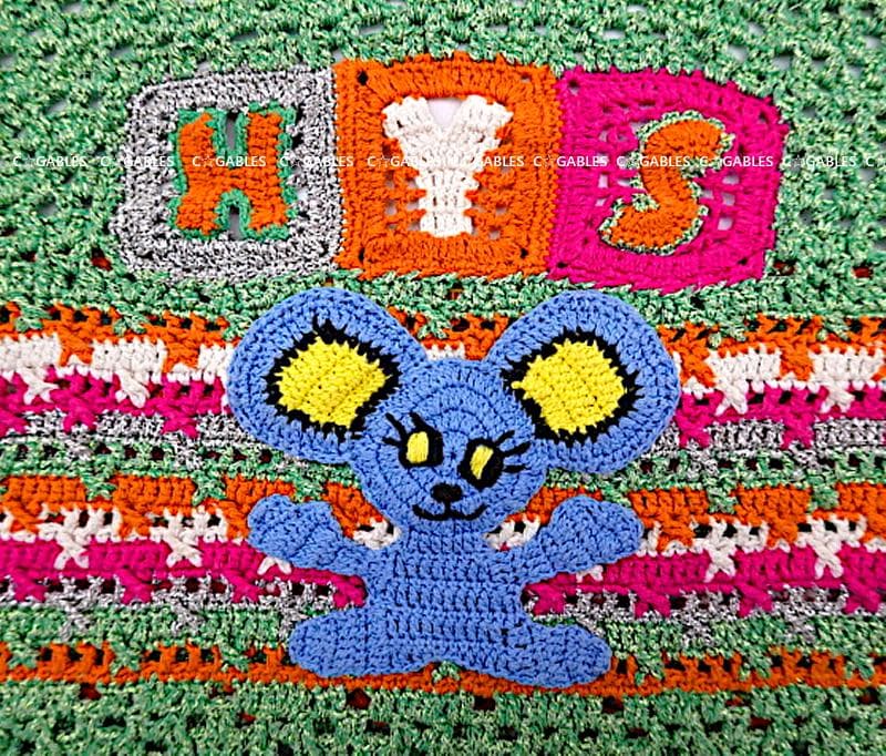 ヒステリックグラマー　HYS MOUSE 手編み ホルターネック　キャミソール