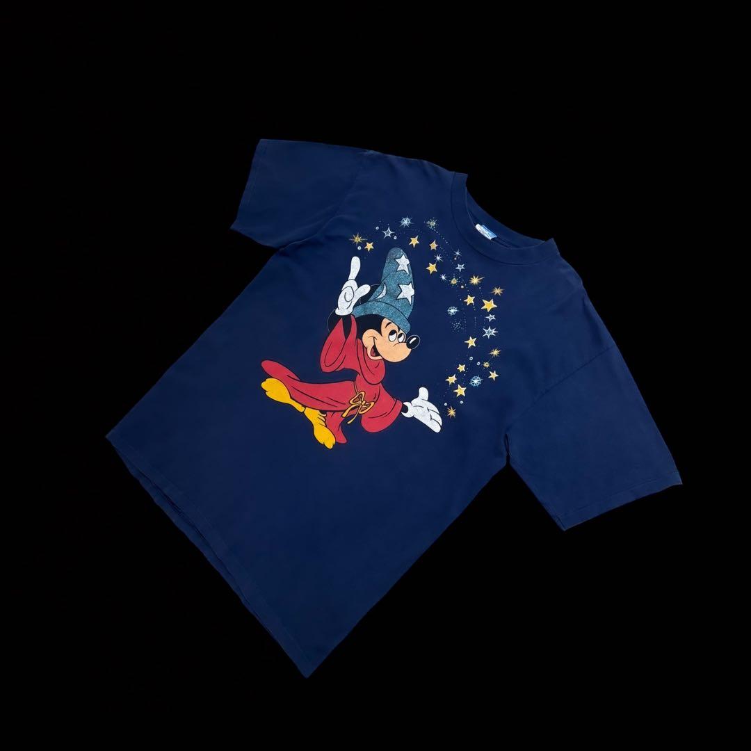 パ*ナ様 80-90s Disney ファンタジア 弟子 ミッキー XL 美品
