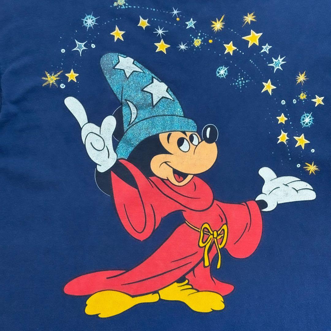 パ*ナ様 80-90s Disney ファンタジア 弟子 ミッキー XL 美品
