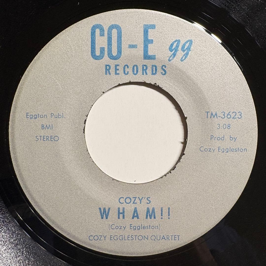 洋楽 US Orig 7inch COZY EGGLESTON QUARTET