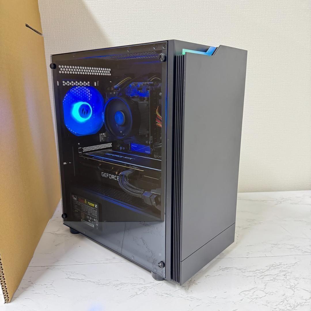 【即納激安ブラックモデル】RTX5060搭載ゲーミングPCフルセット✨R7新品