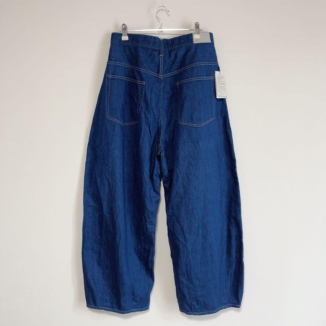 タグ付き未使用 Johnbull ジョンブル ビッグジーンズ ブルー サイズL