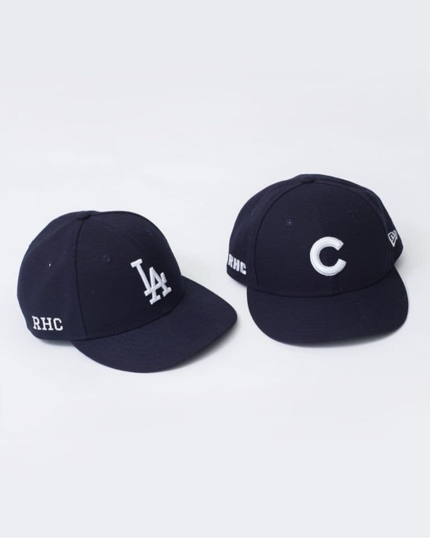 ロンハーマン×New Era ×MLB 9FIFTY LA ネイビーキャップ