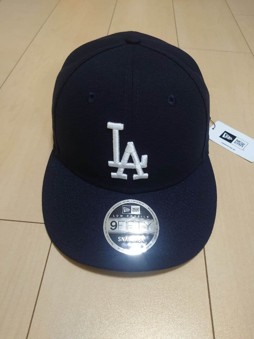 ロンハーマン×New Era ×MLB 9FIFTY LA ネイビーキャップ