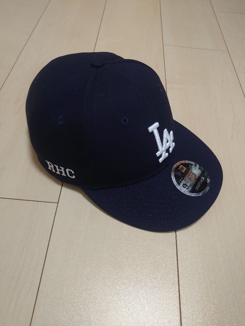 ロンハーマン×New Era ×MLB 9FIFTY LA ネイビーキャップ