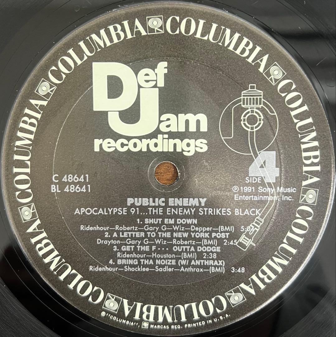 【2LP/US盤】Public Enemy / Apocalypse 91...