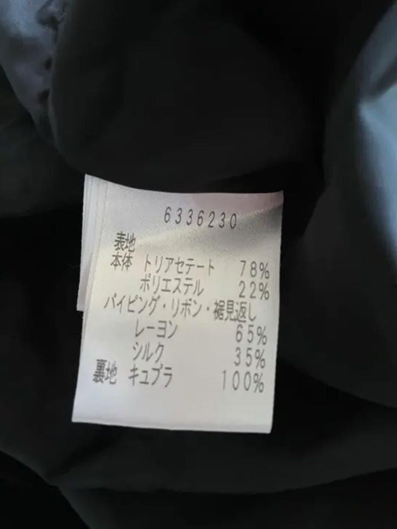 専用♡ Rene ルネ ベロア　シルク混　リボン　バルーン　ワンピース♡