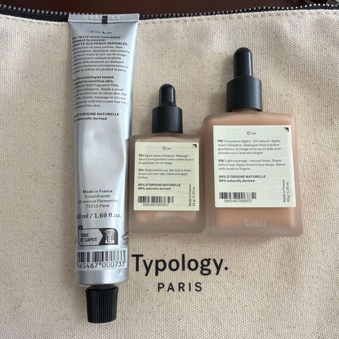 Typology paris 3点セット