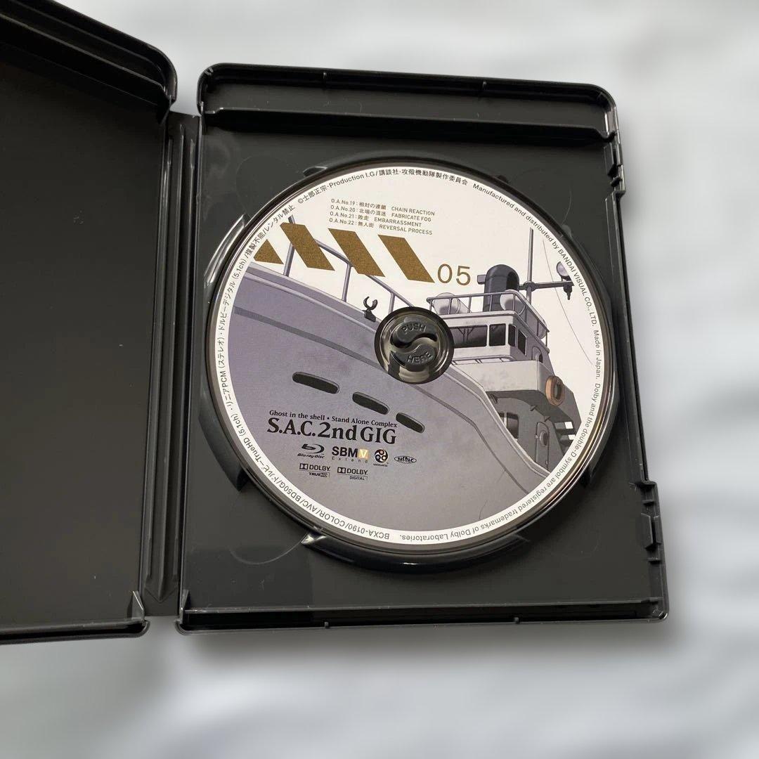 攻殻機動隊 S.A.C.2nd GIG Blu-ray 01&02