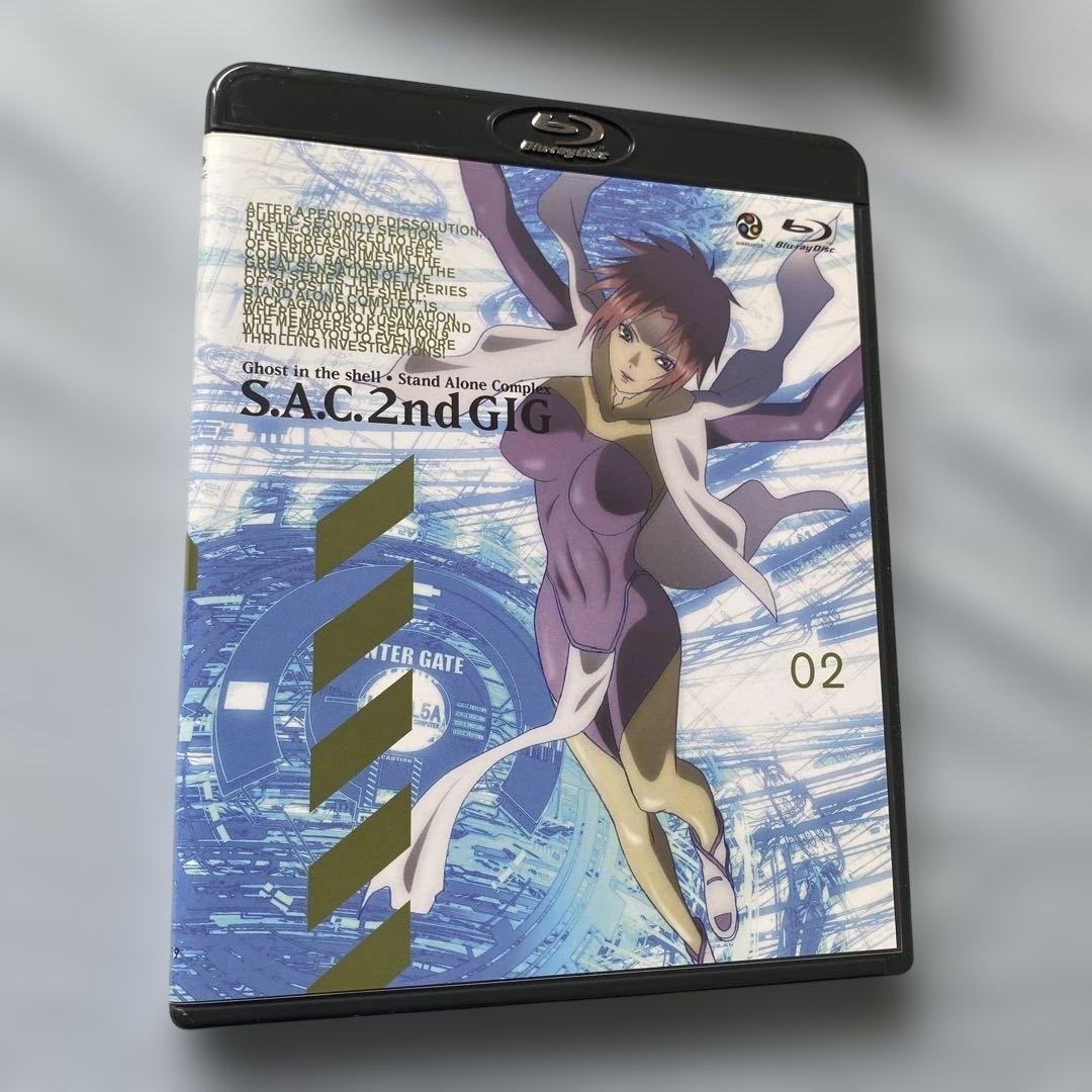 攻殻機動隊 S.A.C.2nd GIG Blu-ray 01&02