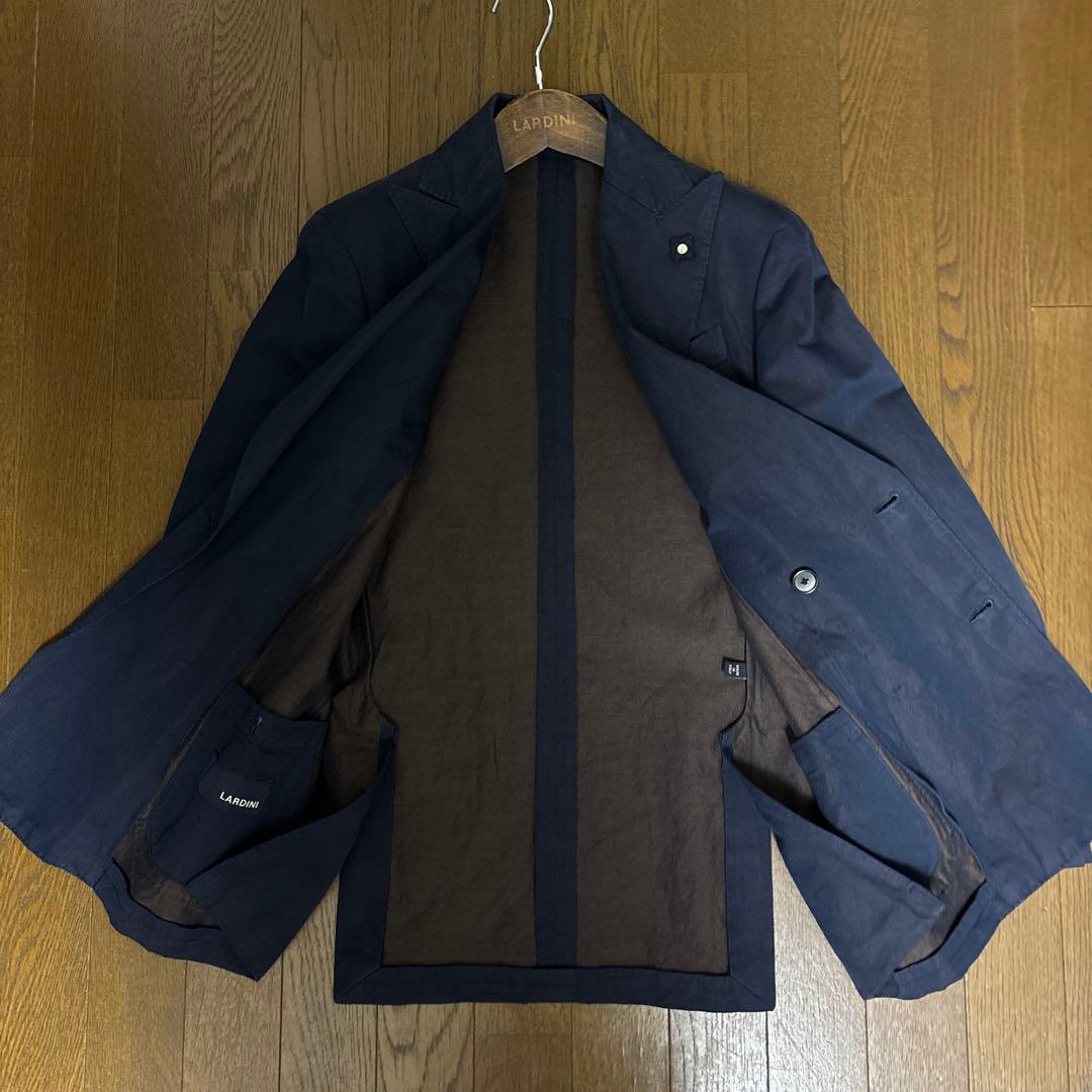 ⭐️LARDINI ラルディーニ最高級ライン 金ボタンダブルジャケットタリアトーレ