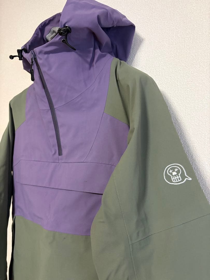 unfudge アンファッジ　上下L アノラックとビブパンツ
