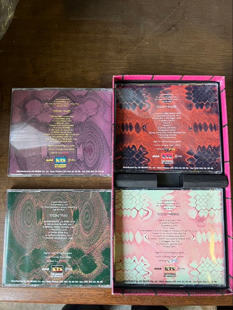 洋楽 Grateful Dead Dead at the Bay 4CD BOX